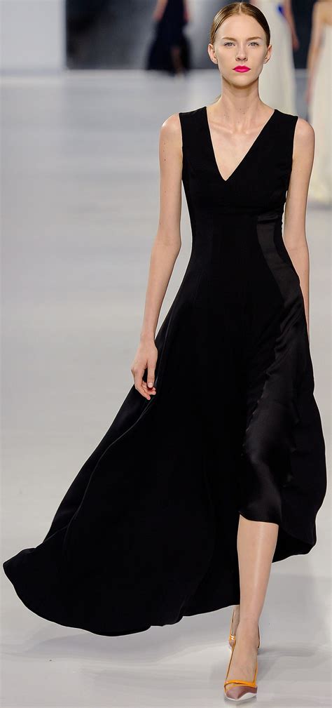 dior black fashion|authentic christian Dior dresses.